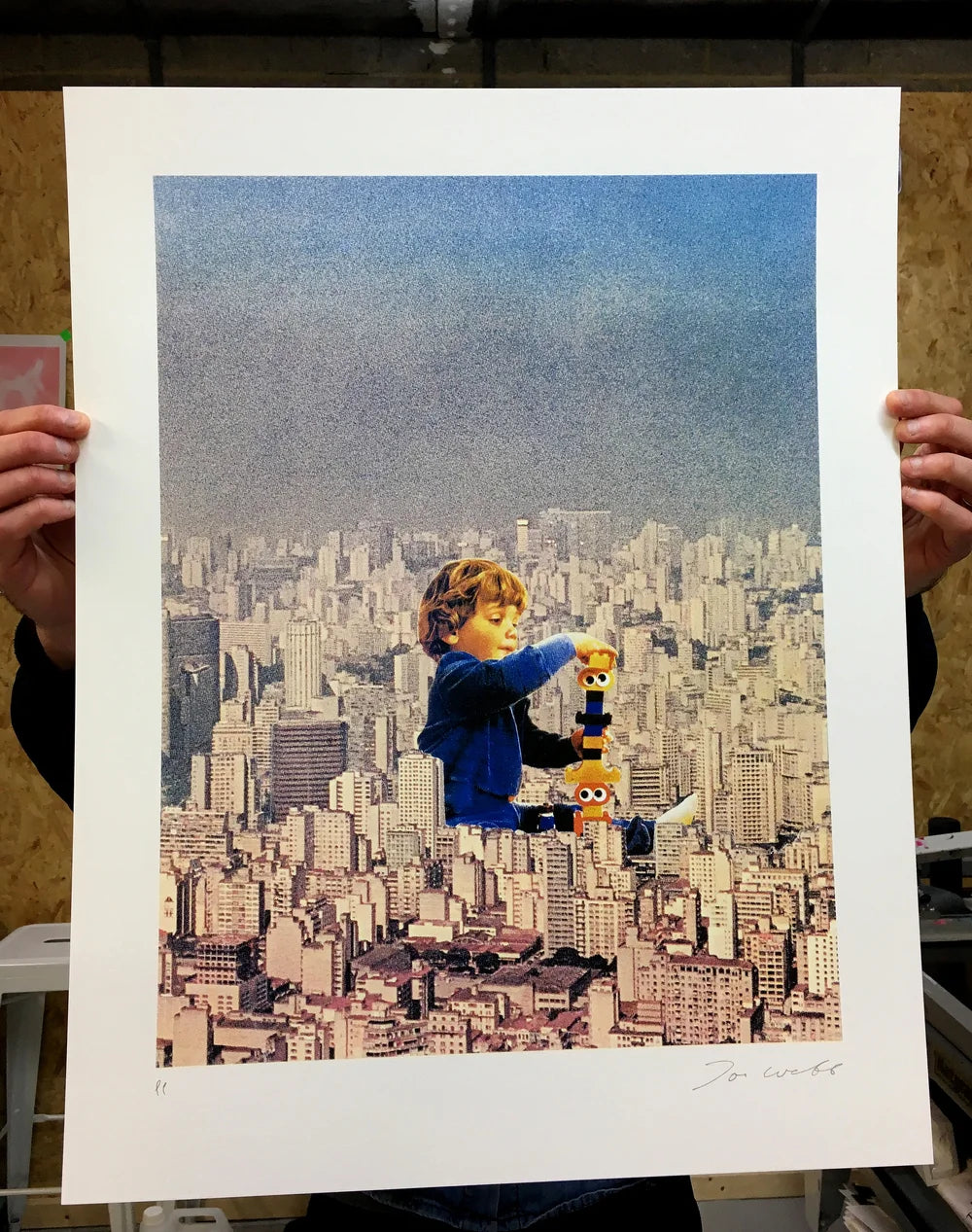 Building Blocks - Silkscreen Print