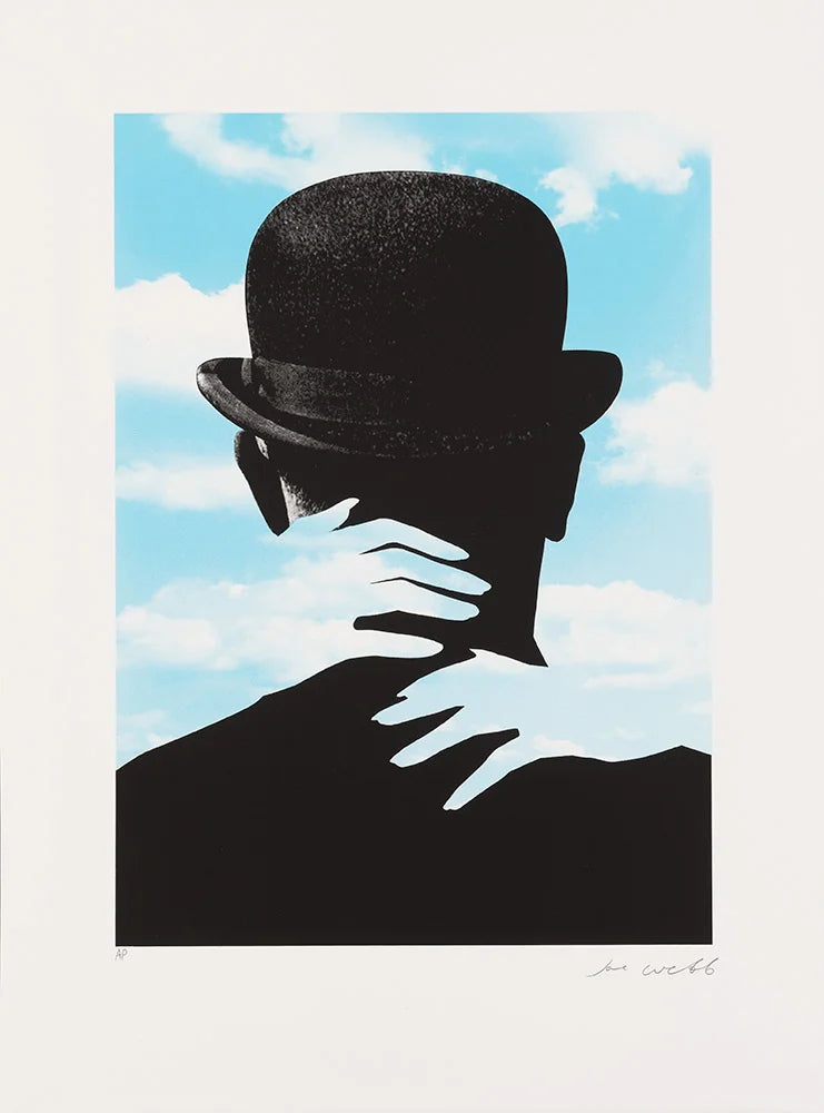 Embrace Magritte - Silkscreen print AP