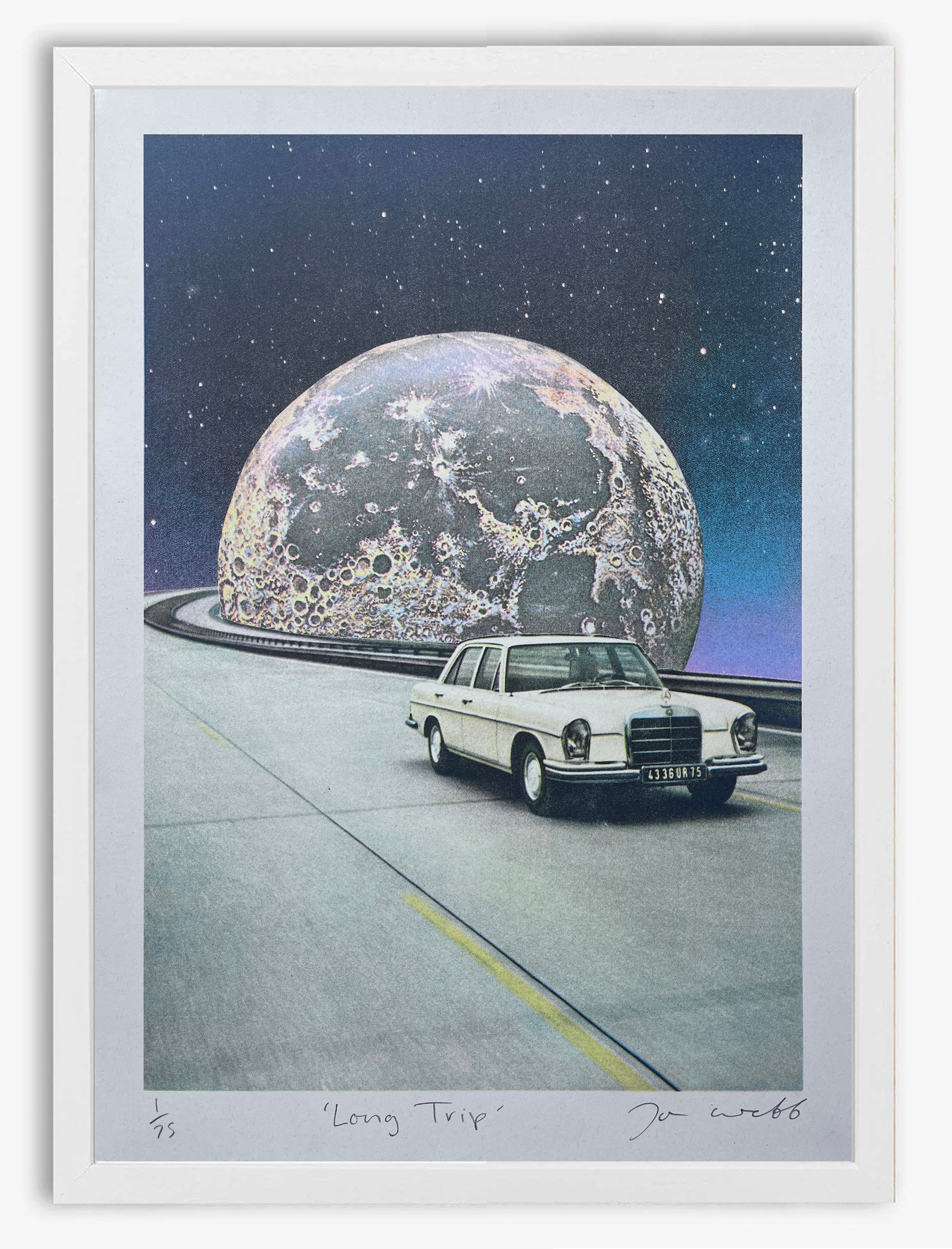 Long Trip - Risograph Print