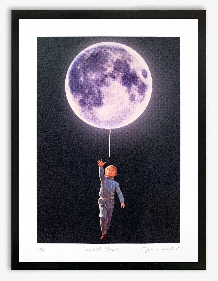 Small Steps - Silkscreen print