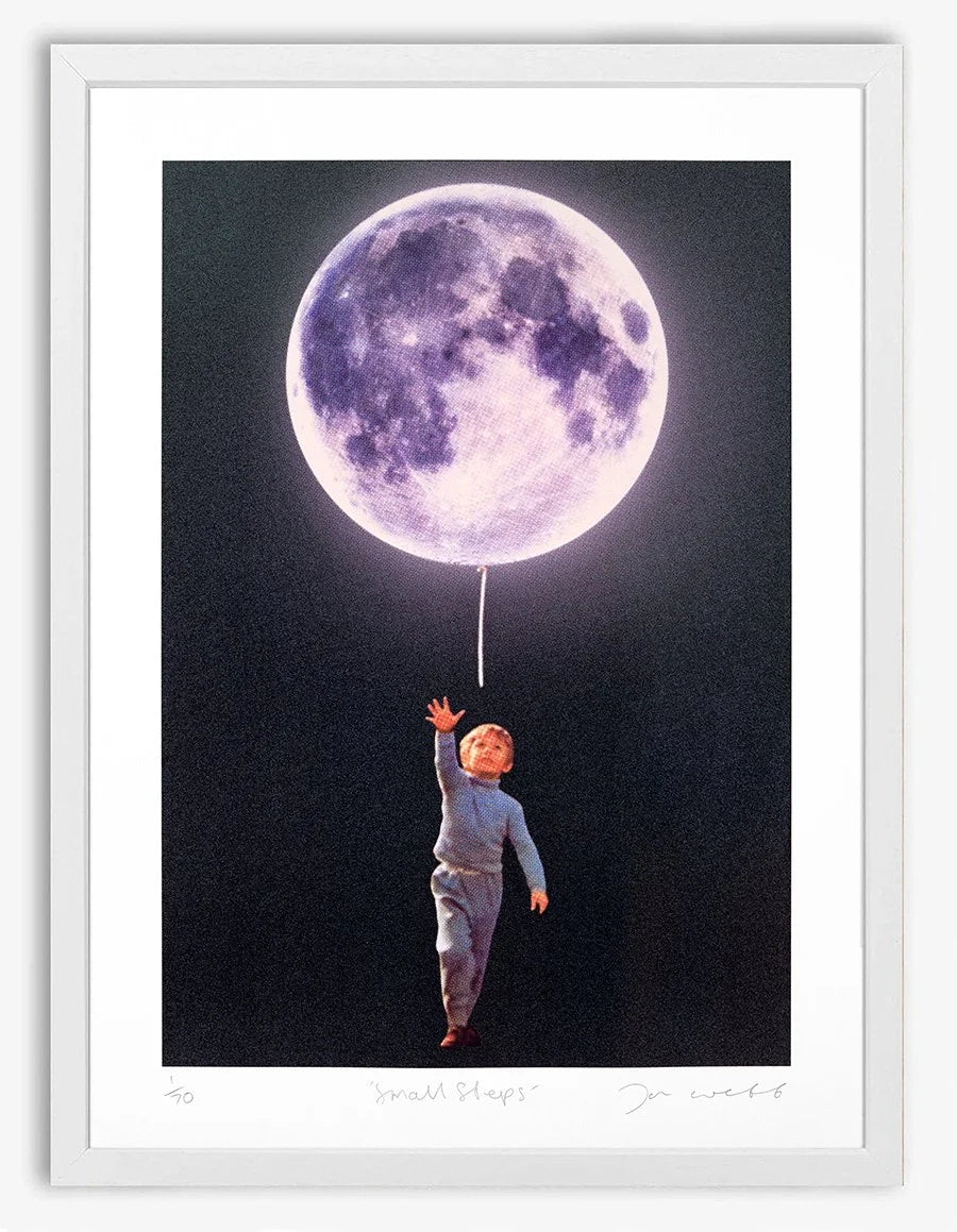 Small Steps - Silkscreen print