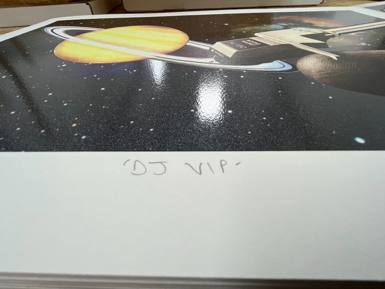 DJ VIP - Silkscreen UV print