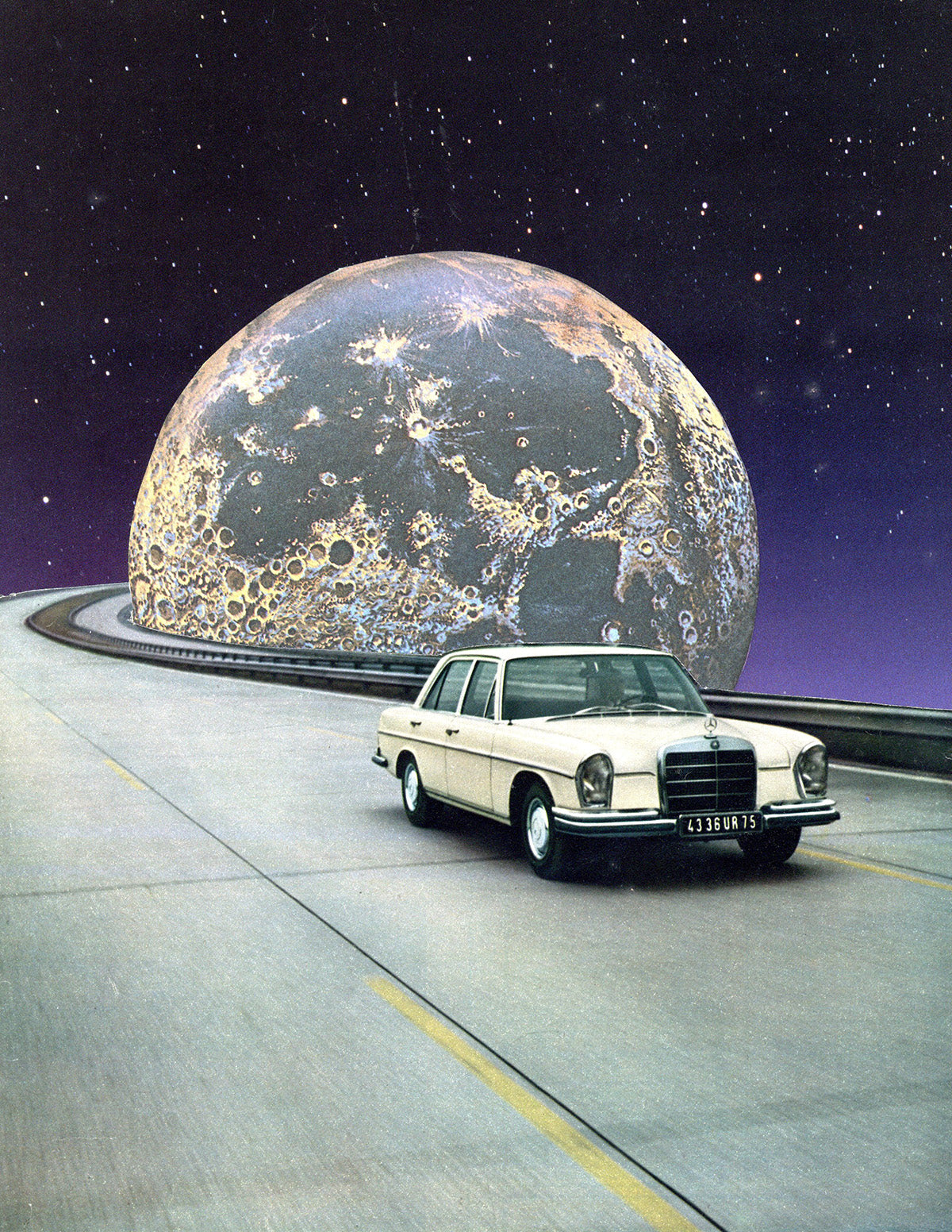 Long Trip - Original collage