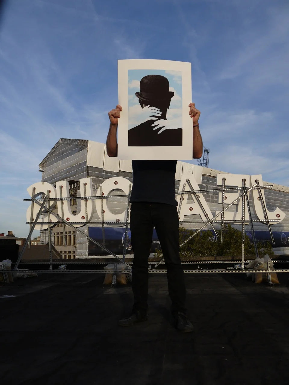 Embrace Magritte - Silkscreen print AP