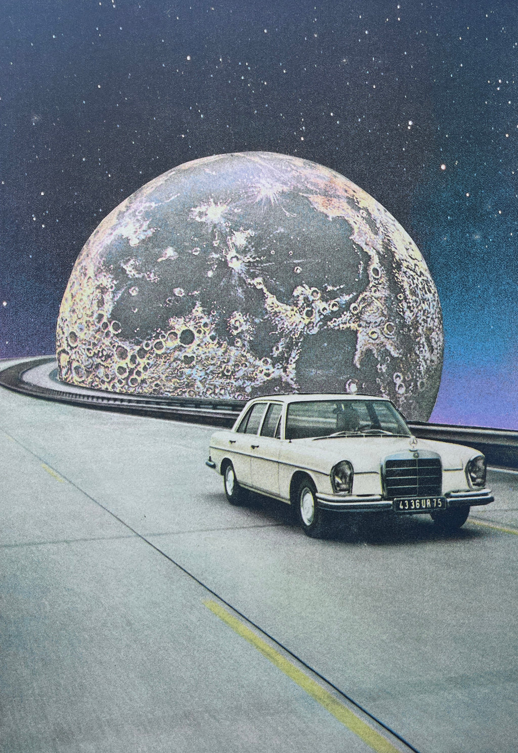 Long Trip - Risograph Print