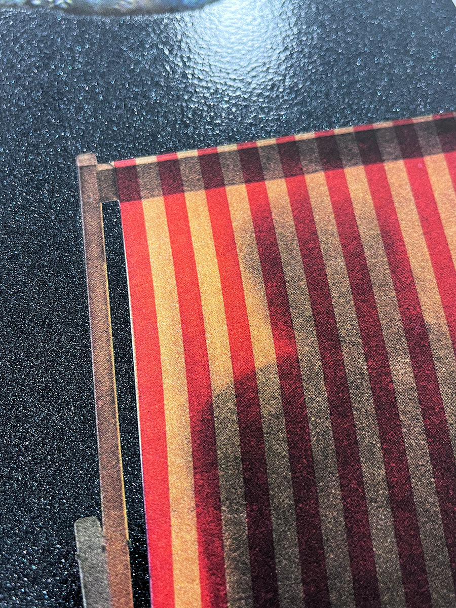 Wish You Were Here - Print - Small stripes version